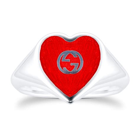 gucci heart set|gucci heart ring for sale.